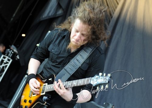 Opeth at Lifestyle Communities Pavilion Columbus, OH on May 16, 2008 &mdash; concert photo by Wayne Dennon
