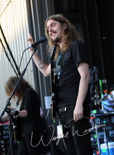 Opeth at Lifestyle Communities Pavilion Columbus, OH on May 16, 2008 &mdash; concert photo by Wayne Dennon