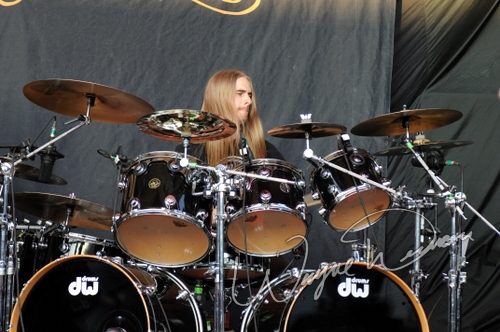 Opeth at Lifestyle Communities Pavilion Columbus, OH on May 16, 2008 &mdash; concert photo by Wayne Dennon