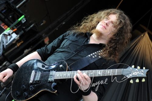 Opeth at Lifestyle Communities Pavilion Columbus, OH on May 16, 2008 &mdash; concert photo by Wayne Dennon