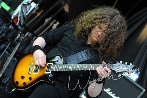 Opeth at Lifestyle Communities Pavilion Columbus, OH on May 16, 2008 &mdash; concert photo by Wayne Dennon