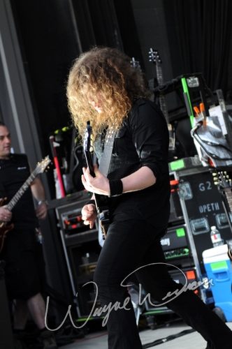 Opeth at Lifestyle Communities Pavilion Columbus, OH on May 16, 2008 &mdash; concert photo by Wayne Dennon