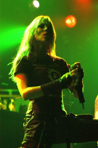 Arch Enemy at Bogart's Cincinnati, OH on November 2, 2003 &mdash; concert photo by Wayne Dennon