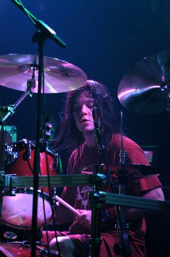 Arch Enemy at Bogart's Cincinnati, OH on November 2, 2003 &mdash; concert photo by Wayne Dennon