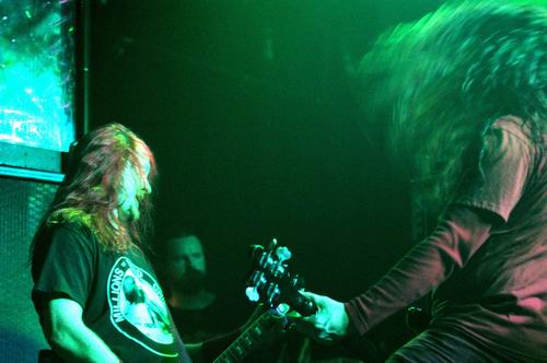 Arch Enemy at Bogart's Cincinnati, OH on November 2, 2003 &mdash; concert photo by Wayne Dennon