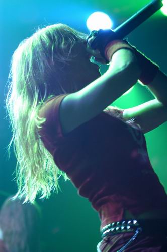 Arch Enemy at Bogart's Cincinnati, OH on November 2, 2003 &mdash; concert photo by Wayne Dennon