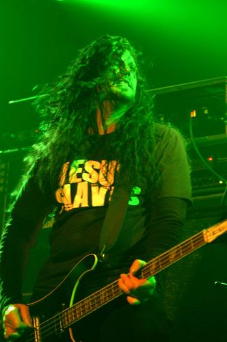 Arch Enemy at Bogart's Cincinnati, OH on November 2, 2003 &mdash; concert photo by Wayne Dennon