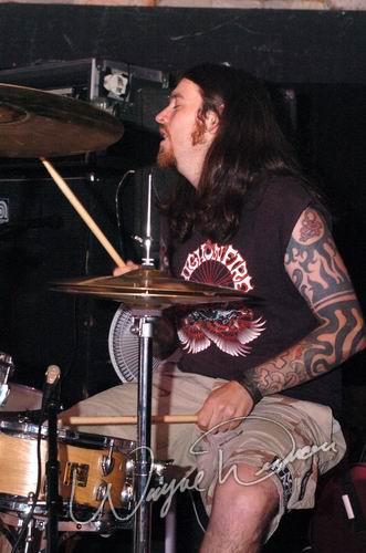 Orange Goblin at Top Cats Cincinnati, OH on May 27, 2004 &mdash; concert photo by Wayne Dennon