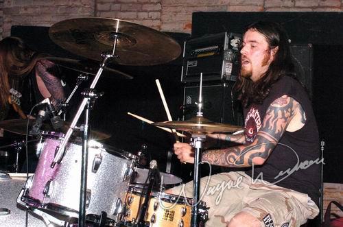 Orange Goblin at Top Cats Cincinnati, OH on May 27, 2004 &mdash; concert photo by Wayne Dennon