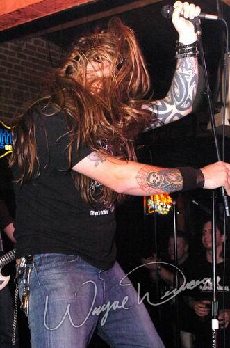 Orange Goblin at Top Cats Cincinnati, OH on May 27, 2004 &mdash; concert photo by Wayne Dennon