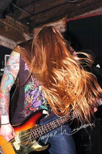 Orange Goblin at Top Cats Cincinnati, OH on May 27, 2004 &mdash; concert photo by Wayne Dennon