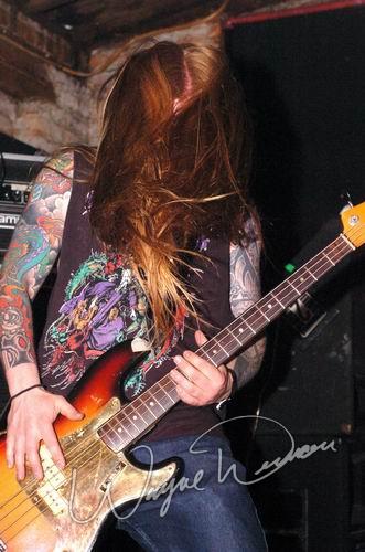 Orange Goblin at Top Cats Cincinnati, OH on May 27, 2004 &mdash; concert photo by Wayne Dennon
