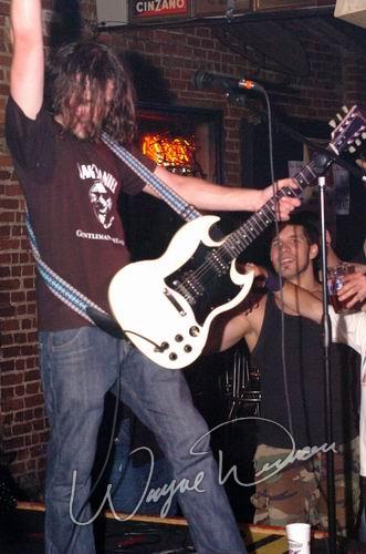 Orange Goblin at Top Cats Cincinnati, OH on May 27, 2004 &mdash; concert photo by Wayne Dennon