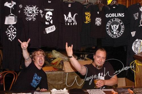 Orange Goblin at Top Cats Cincinnati, OH on May 27, 2004 &mdash; concert photo by Wayne Dennon