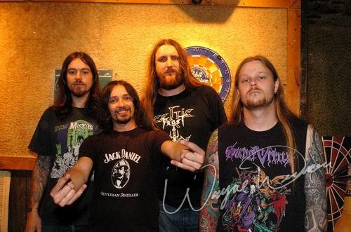 Orange Goblin at Top Cats Cincinnati, OH on May 27, 2004 &mdash; concert photo by Wayne Dennon