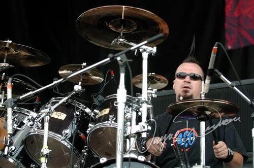 Otep at Ozzfest Columbus, OH on July 20, 2004 &mdash; concert photo by Wayne Dennon