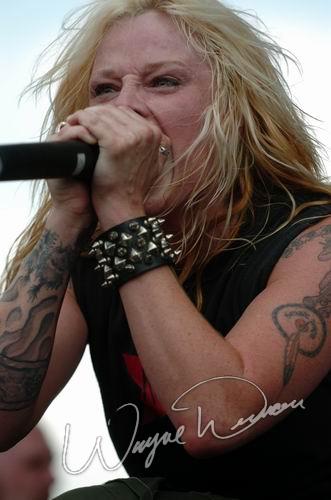 Otep at Ozzfest Columbus, OH on July 20, 2004 &mdash; concert photo by Wayne Dennon