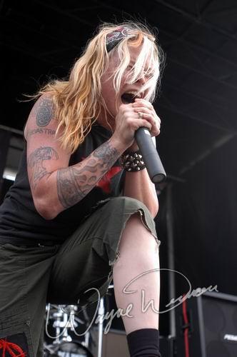 Otep at Ozzfest Columbus, OH on July 20, 2004 &mdash; concert photo by Wayne Dennon