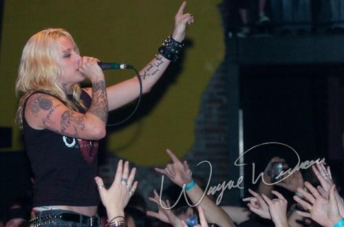 Otep at Headliners Music Hall Louisville, KY on October 12, 2004 &mdash; concert photo by Wayne Dennon