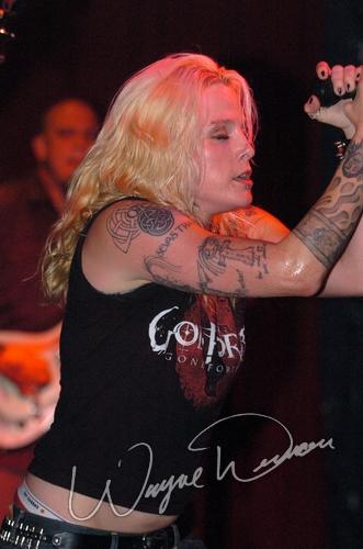 Otep at Headliners Music Hall Louisville, KY on October 12, 2004 &mdash; concert photo by Wayne Dennon