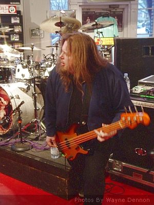 Outspoken at Ear X-Tacy Louisville, KY on February 18, 2003 &mdash; concert photo by Wayne Dennon