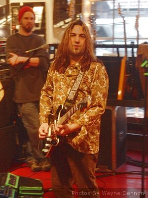 Outspoken at Ear X-Tacy Louisville, KY on February 18, 2003 &mdash; concert photo by Wayne Dennon