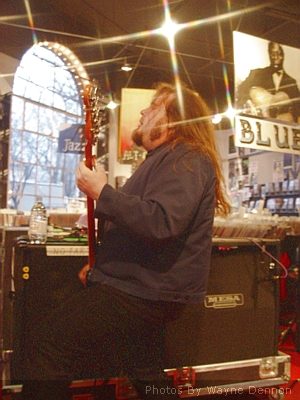 Outspoken at Ear X-Tacy Louisville, KY on February 18, 2003 &mdash; concert photo by Wayne Dennon