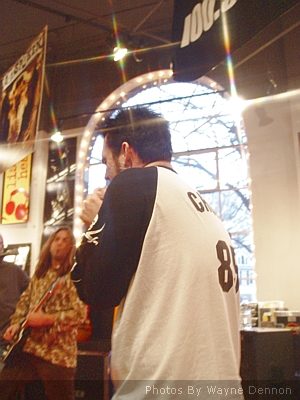 Outspoken at Ear X-Tacy Louisville, KY on February 18, 2003 &mdash; concert photo by Wayne Dennon