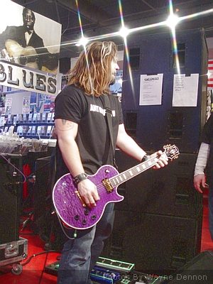 Outspoken at Ear X-Tacy Louisville, KY on February 18, 2003 &mdash; concert photo by Wayne Dennon