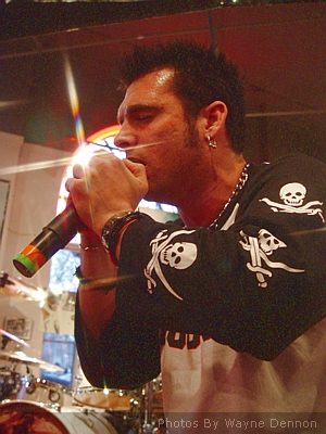 Outspoken at Ear X-Tacy Louisville, KY on February 18, 2003 &mdash; concert photo by Wayne Dennon