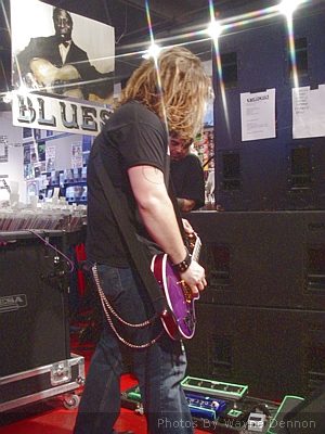 Outspoken at Ear X-Tacy Louisville, KY on February 18, 2003 &mdash; concert photo by Wayne Dennon