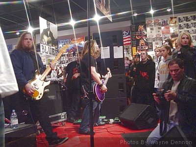 Outspoken at Ear X-Tacy Louisville, KY on February 18, 2003 &mdash; concert photo by Wayne Dennon