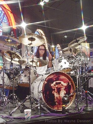 Outspoken at Ear X-Tacy Louisville, KY on February 18, 2003 &mdash; concert photo by Wayne Dennon
