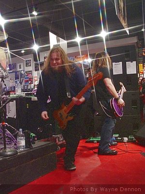 Outspoken at Ear X-Tacy Louisville, KY on February 18, 2003 &mdash; concert photo by Wayne Dennon