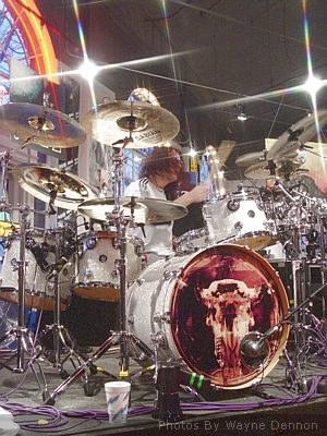 Outspoken at Ear X-Tacy Louisville, KY on February 18, 2003 &mdash; concert photo by Wayne Dennon
