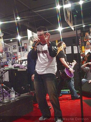 Outspoken at Ear X-Tacy Louisville, KY on February 18, 2003 &mdash; concert photo by Wayne Dennon