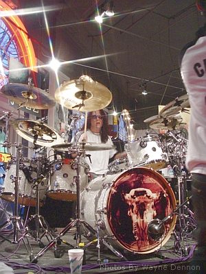Outspoken at Ear X-Tacy Louisville, KY on February 18, 2003 &mdash; concert photo by Wayne Dennon