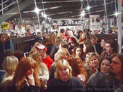 Outspoken at Ear X-Tacy Louisville, KY on February 18, 2003 &mdash; concert photo by Wayne Dennon