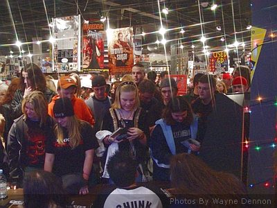 Outspoken at Ear X-Tacy Louisville, KY on February 18, 2003 &mdash; concert photo by Wayne Dennon