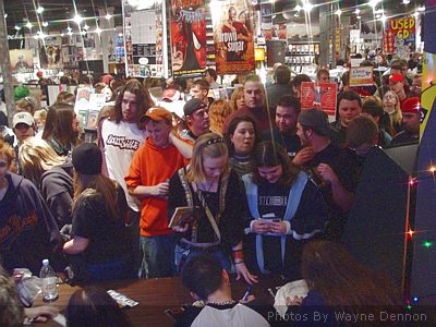 Outspoken at Ear X-Tacy Louisville, KY on February 18, 2003 &mdash; concert photo by Wayne Dennon