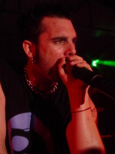 Outspoken at Expo Five Louisville, KY on April 19, 2003 &mdash; concert photo by Wayne Dennon