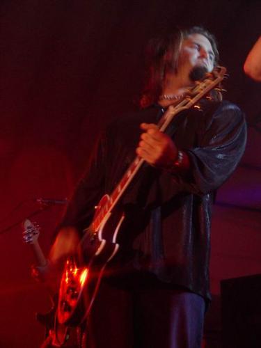 Outspoken at Expo Five Louisville, KY on April 19, 2003 &mdash; concert photo by Wayne Dennon
