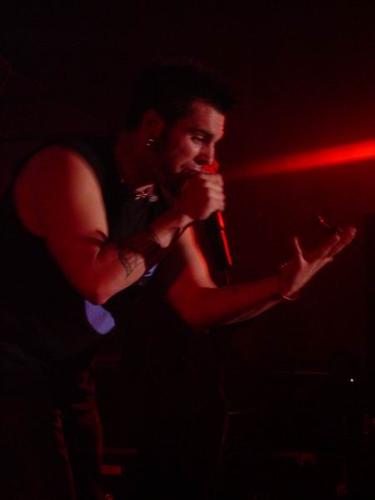 Outspoken at Expo Five Louisville, KY on April 19, 2003 &mdash; concert photo by Wayne Dennon