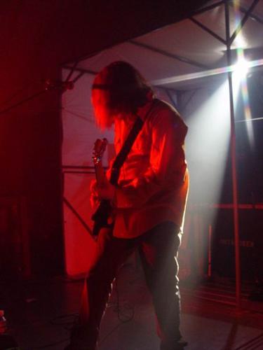 Outspoken at Expo Five Louisville, KY on April 19, 2003 &mdash; concert photo by Wayne Dennon