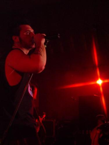 Outspoken at Expo Five Louisville, KY on April 19, 2003 &mdash; concert photo by Wayne Dennon