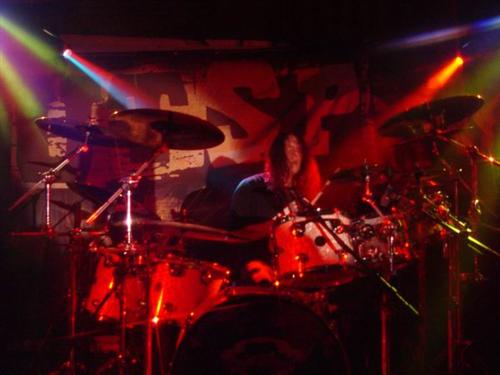 Outspoken at Expo Five Louisville, KY on April 19, 2003 &mdash; concert photo by Wayne Dennon