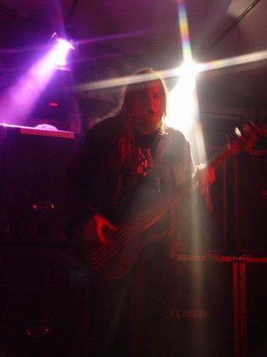 Outspoken at Expo Five Louisville, KY on April 19, 2003 &mdash; concert photo by Wayne Dennon