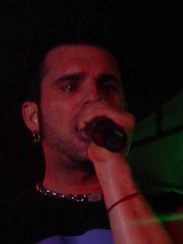 Outspoken at Expo Five Louisville, KY on April 19, 2003 &mdash; concert photo by Wayne Dennon