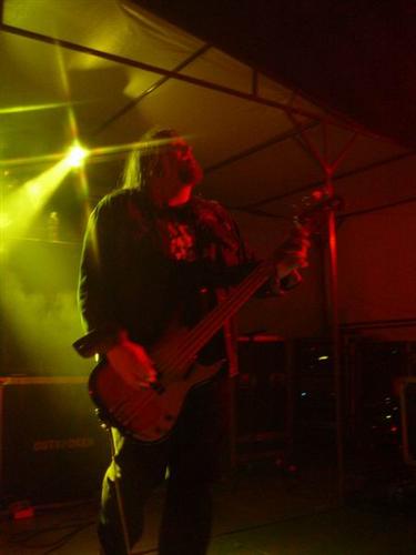 Outspoken at Expo Five Louisville, KY on April 19, 2003 &mdash; concert photo by Wayne Dennon