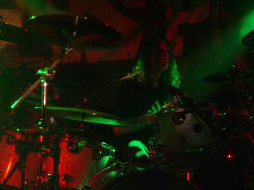 Outspoken at Expo Five Louisville, KY on April 19, 2003 &mdash; concert photo by Wayne Dennon